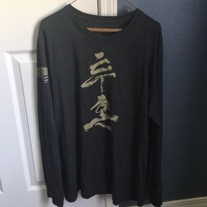 Musa Store fighting spirit long sleeve Tee